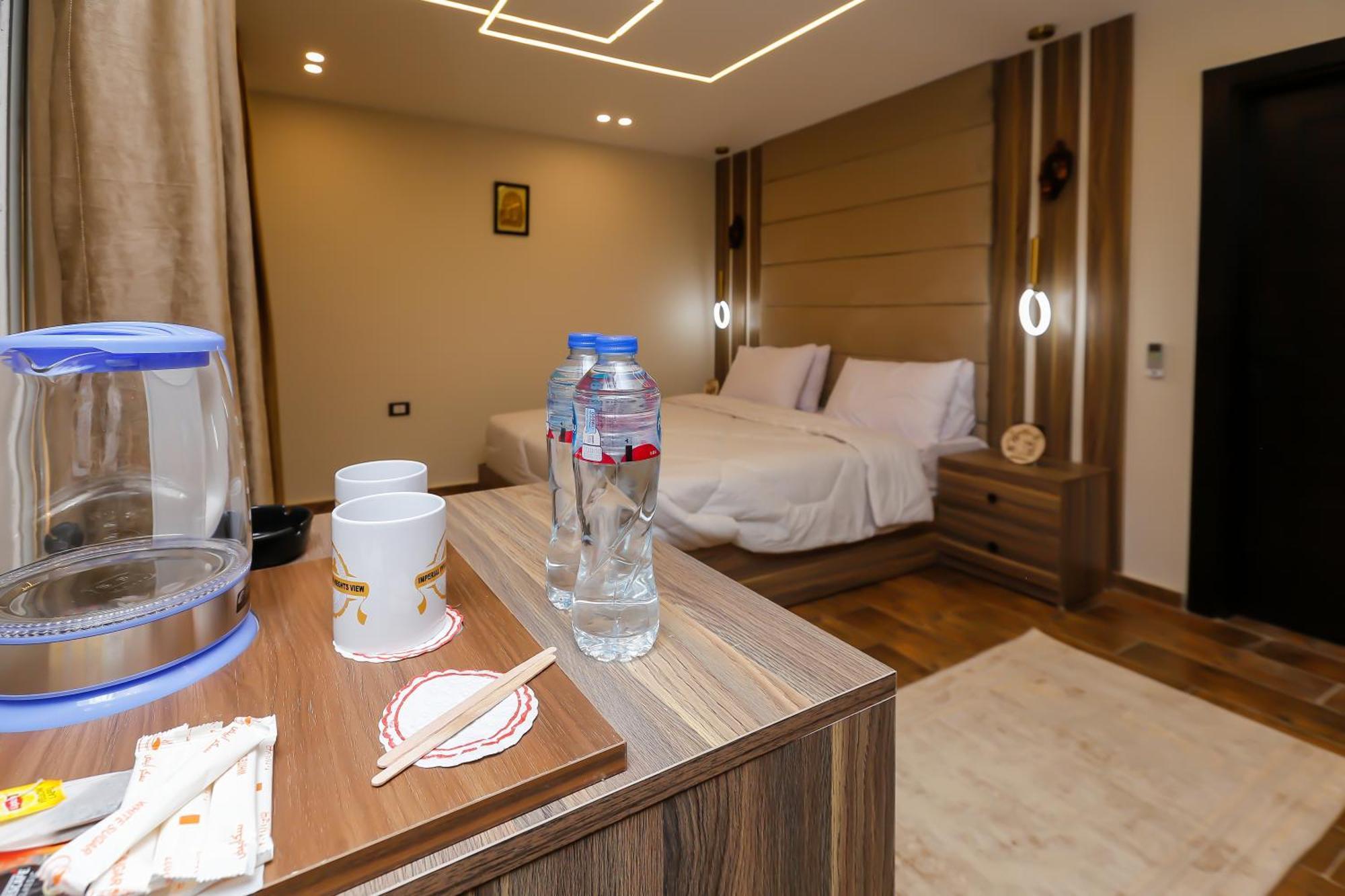 Imperial Pyramids Heights View Bed & Breakfast Nazlet el-Sîsi Eksteriør bilde