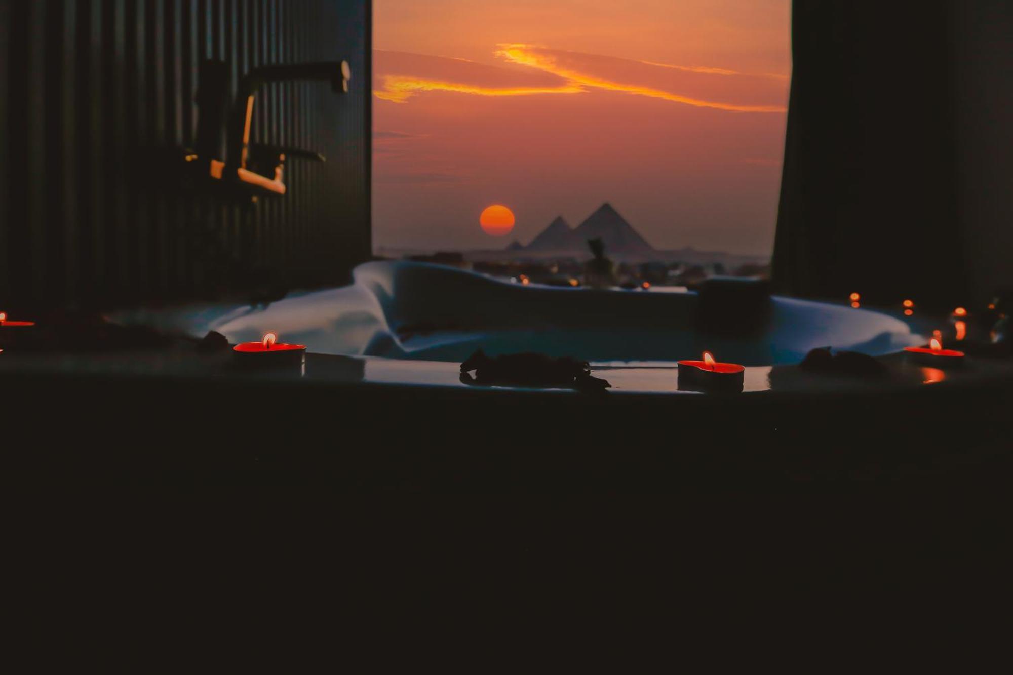 Imperial Pyramids Heights View Bed & Breakfast Nazlet el-Sîsi Eksteriør bilde