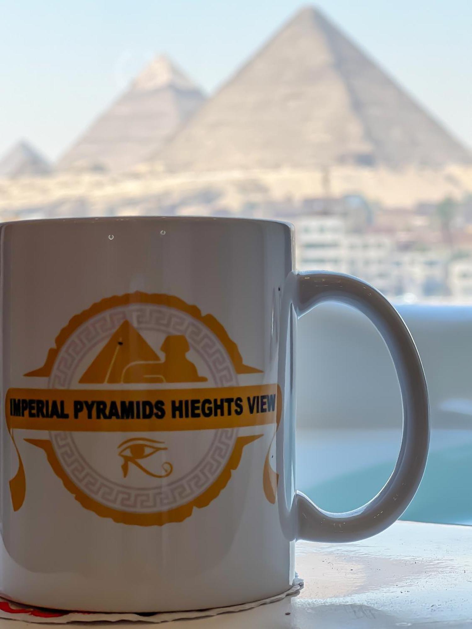 Imperial Pyramids Heights View Bed & Breakfast Nazlet el-Sîsi Eksteriør bilde